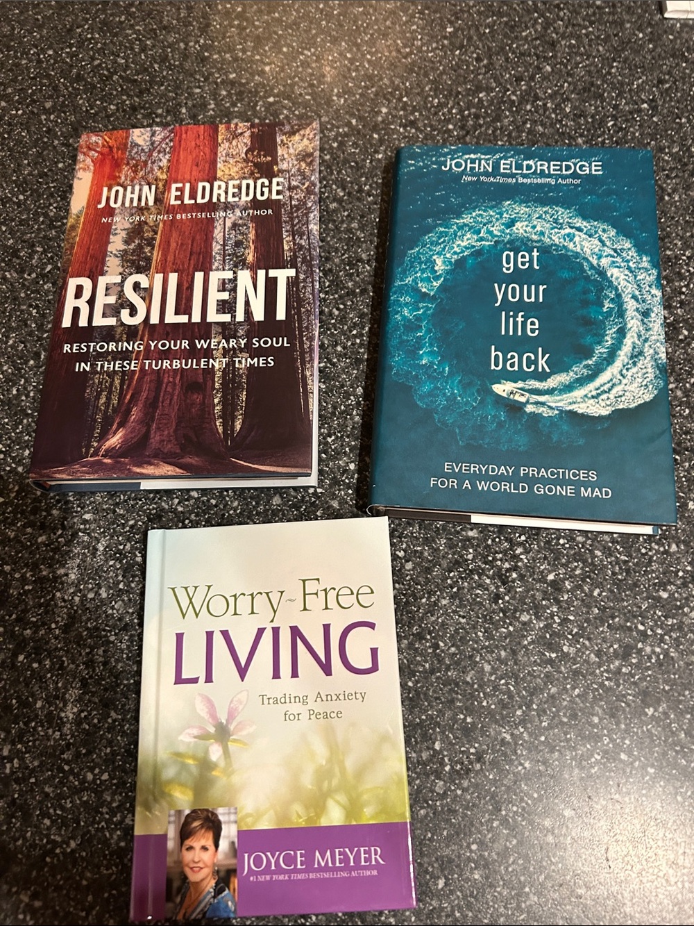Christian Worry Free and Peace of Mind Book Set | Set includes 3 books